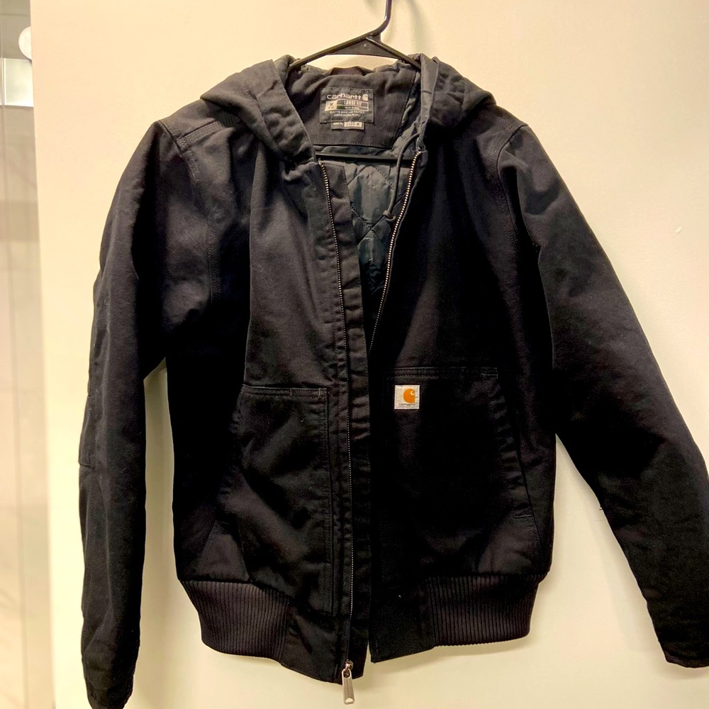 Carhartt Insulated Jacket with Hood - Black